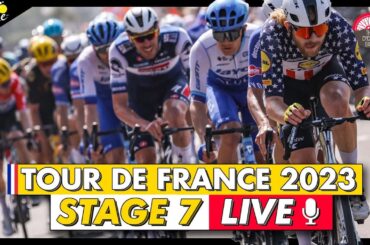 Tour de France 2023 Stage 7 LIVE COMMENTARY - Can Biniam Girmay or Mark Cavendish Make History?