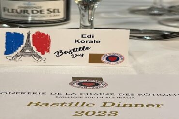 Experience the Elegance of Bastille Black Tie Dinner#rostisseurs