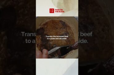 Beef Bourguignon (Beef Burgundy) / Authentic French Cuisine - Food on the Block