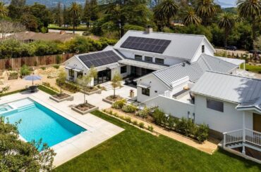 Luxury Modern Farmhouse in Gated Hope Ranch Community, Santa Barbara hits Market for $9,250,000