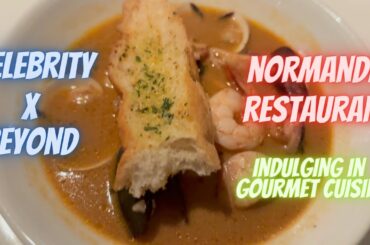 Normandie Restaurant on Celebrity Beyond: Exquisite French Dining