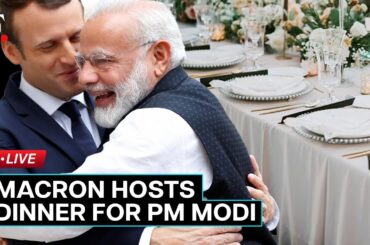 PM Modi France Visit LIVE:French President Macron Hosts Dinner in Honour of PM Modi at Louvre Museum