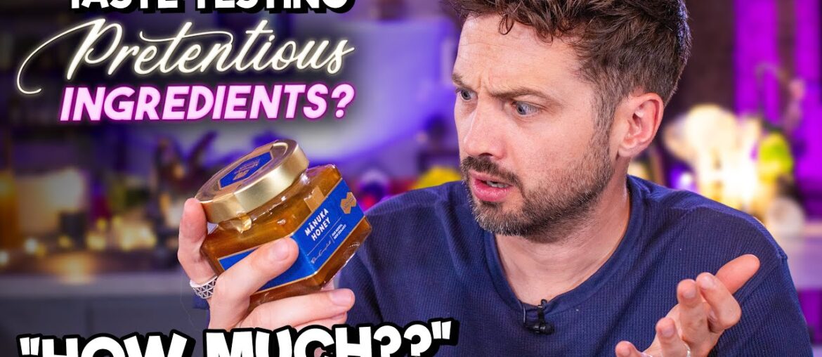 Taste Testing PRETENTIOUS INGREDIENTS feat. @FrenchGuyCooking