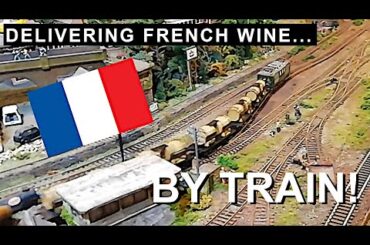 French Wine Train - Tren Le Vine - SNCF Model - Markin DC Wagon  Conversion