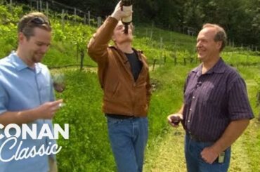Conan Goes Wine Tasting In Napa Valley | Late Night with Conan O’Brien