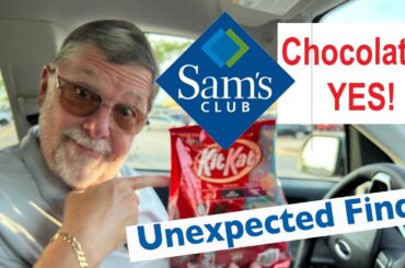 Unexpected Finds at SAM'S CLUB! Can we say chocolate? SALE and CLEARANCE too! SHOP WITH US!