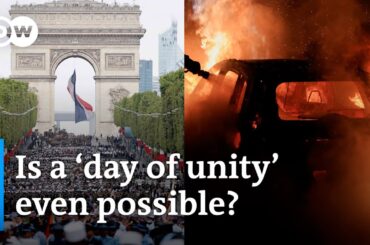 France: How to celebrate national day after weeks of violent protests? | DW News