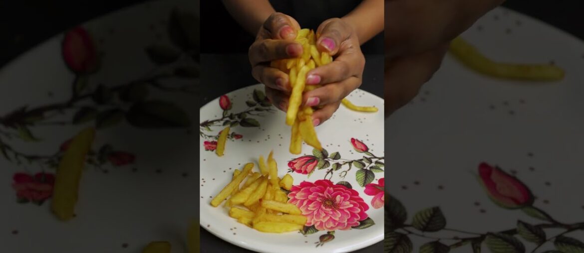 French Fries recipe Asmr | Potato snacks #shorts