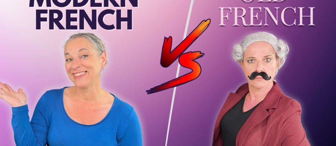 How FRENCH has changed over time! This is what French words used to mean...