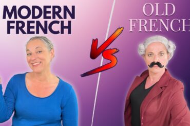 How FRENCH has changed over time! This is what French words used to mean...