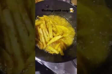 easy made french fries today's recipe|| cookingwithraaz|| #food ||# short