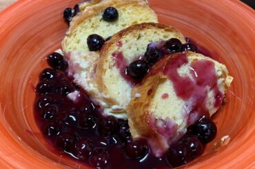 Blueberries & Cream French Toast | Easy Oven-Baked French Toast Recipe