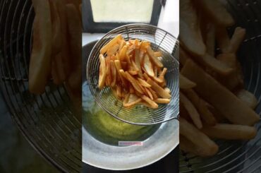 French fries Recipe / street food #shorts #streetfood #frenchfries
