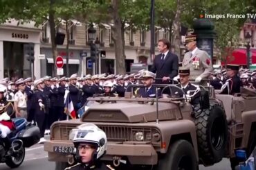France's Macron booed during Bastille Day parade