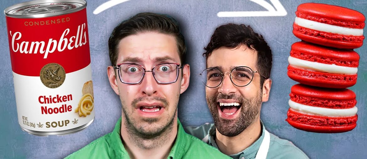 Surprising Keith with Soup-Flavored Macarons