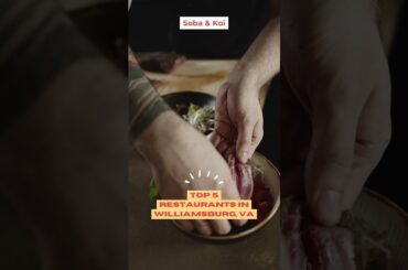 Top 5 Restaurants in Williamsburg, VA That You Need to Try!