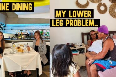My Lower Leg Problem, Fine Dining W/ Leah, Sis House Update