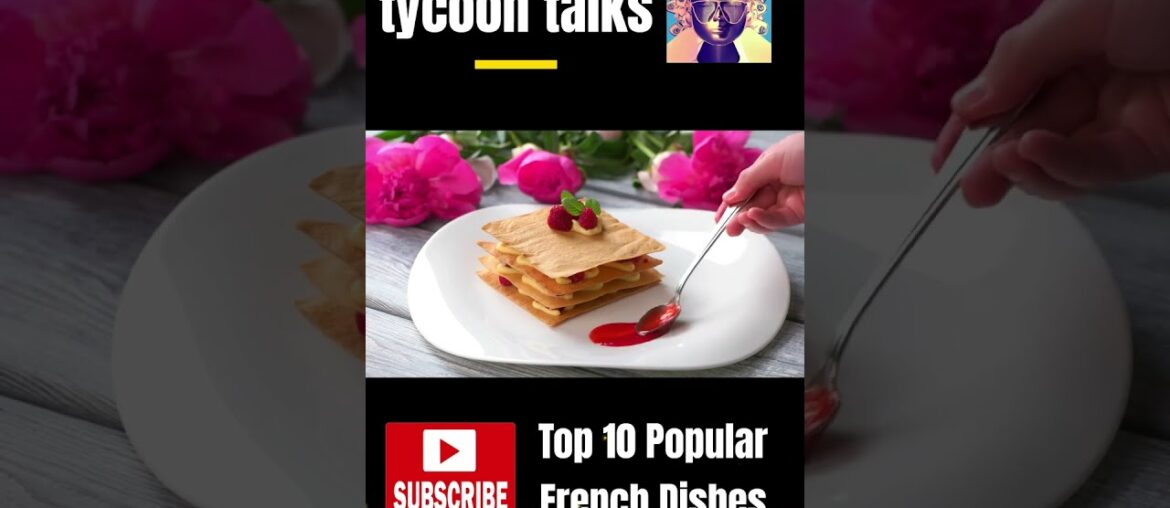 Top 10 The most famous French Dishes