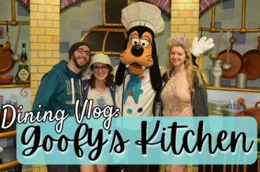 Goofy's Kitchen Dining Vlog | Full Breakfast Buffet Tour & Review | Character Dining at Disneyland