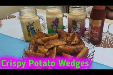 crispy potato wedges recipe | chatpaty potato wedges recipe | jambo jet french fries