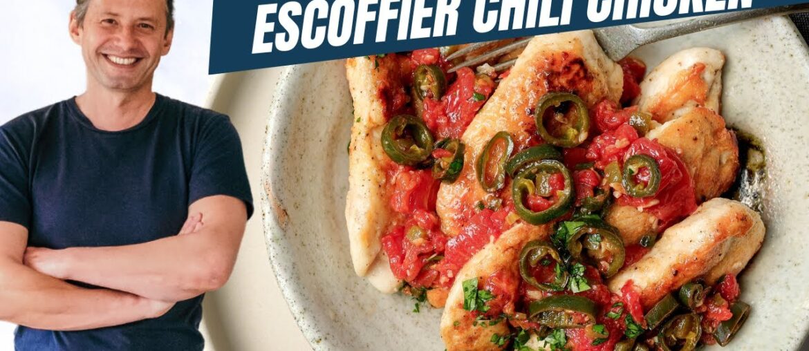 This 100 years old Escoffier 30 minutes chili chicken recipe took me by surprise! This 100 years old Escoffier 30 minutes chili chicken recipe took me by surprise!