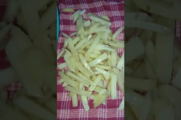FRENCH FRIES #frenchfries #food #recipes #asmr #asmrfood #cooking #kitchen #shorts