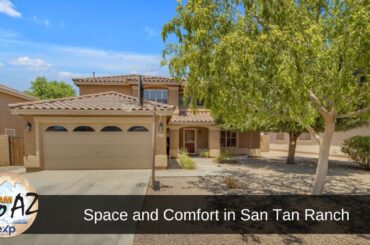 Space and Comfort in San Tan Ranch in Gilbert AZ