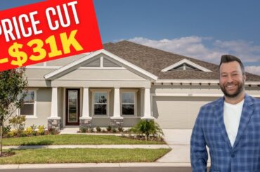 Tour 3 Apollo Beach Florida New Construction Homes For Sale in Waterset with Price Cuts in 2023