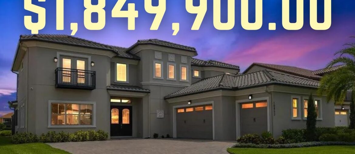 Touring a $1,849,900 Million Home in Eagle Creek | Luxury Homes Orlando Touring a $1,849,900 Million Home in Eagle Creek | Luxury Homes Orlando