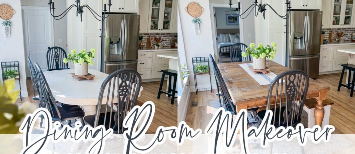 DINING ROOM MAKEOVER // FRENCH COUNTRY COTTAGE DINING ROOM // CHARLOTTE GROVE FARMHOUSE