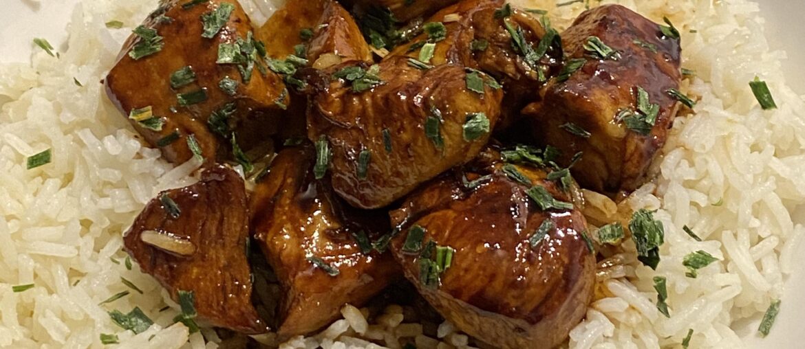 Poulet sesame. La première fois que je cuisine un vrai plat