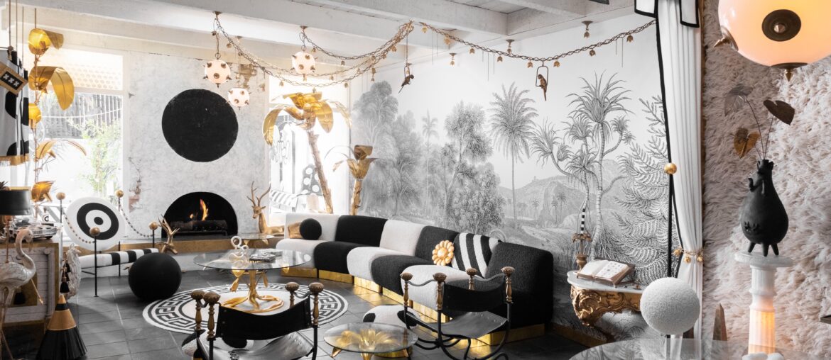 Monochromatic Living Room full of Antiques (6213x4133) [OC]