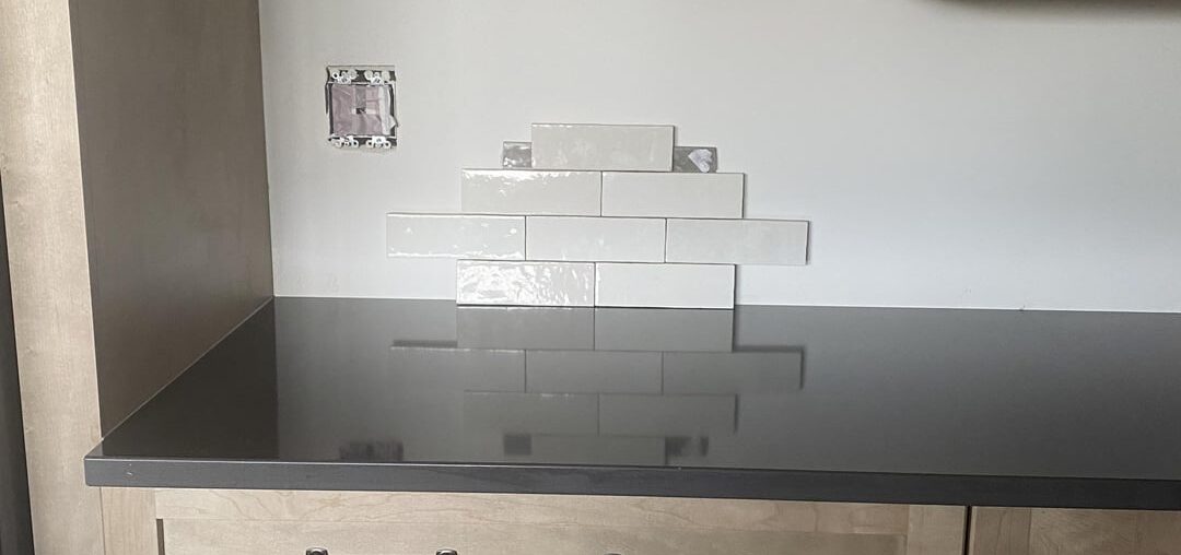 Kitchen reno- maple cabinets, charcoal quartz, looking for reassurance on backsplash