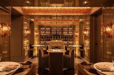 The highly anticipated Champagne and Caviar Bar at the RH Guesthouse. Located in the meatpacking district of NYC. To open next week. (752x752)