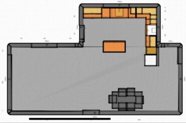 Amateur kitchen design for my new apartment. Feedback/suggestions on layout and functionality?