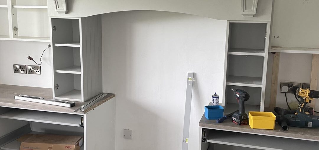 This overmantle was heavier than it looked! Stay tuned for the finished product