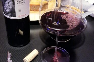 Italian Merlot with a charcuterie board