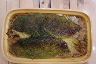 Choux farcis en lasagne