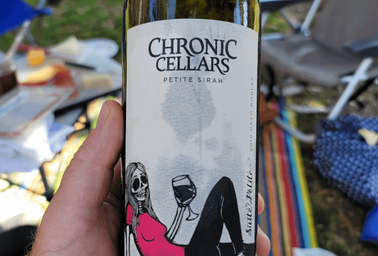 Perfect wine for the park