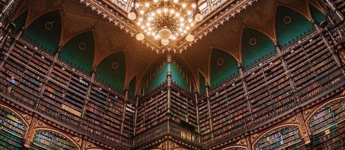 The Royal Portugese Cabinet of Reading, Rio De Janeiro
