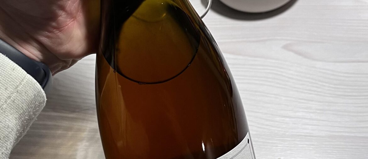 La Stoppa Ageno 2018. Such a beautiful weird wine!