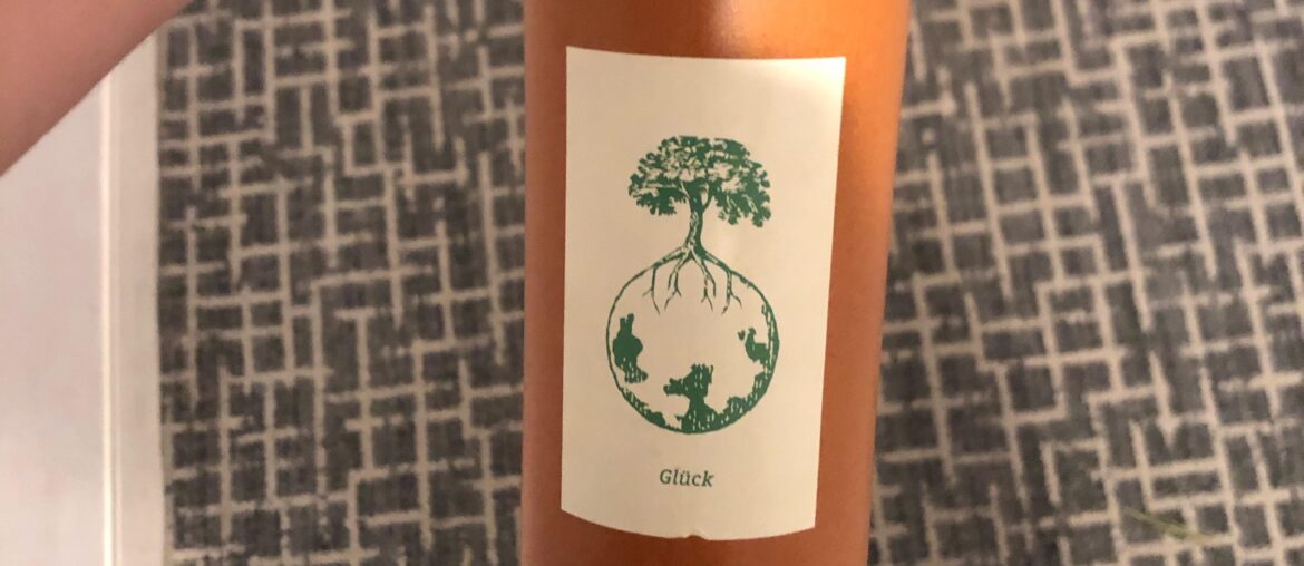 From last night. Werlistch has been making some of my favorite wine recently and this is no exception. Silky with beautiful effervescence and aroma.