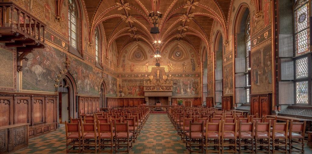 Bruges City Hall in Belgium [2500x1667]