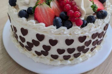 Gâteau aux fruits rouges