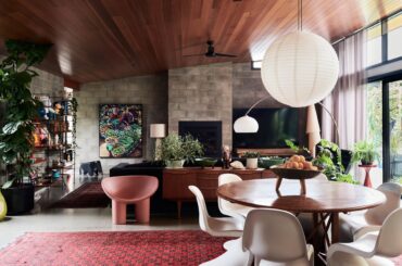 Living room in a modernist-inspired, fully-accessible home in Elsternwick, Melbourne, Australia [4000x2560]