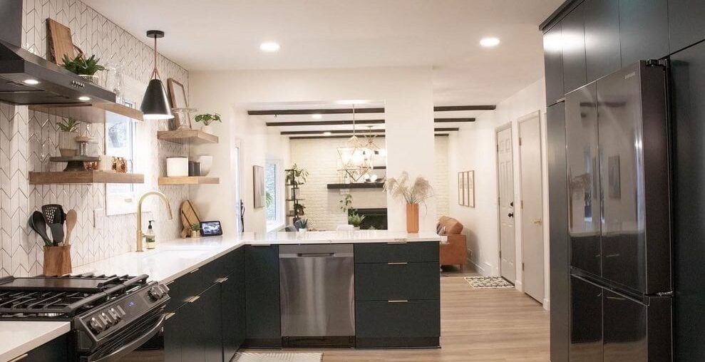 Our recently remodeled kitchen