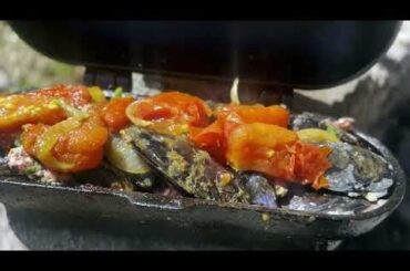 Vidéo de mes moules farcies ...