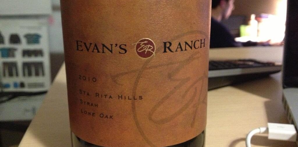 2010 Evan's Ranch Lone Oak Syrah