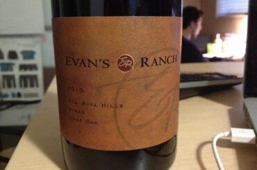 2010 Evan's Ranch Lone Oak Syrah