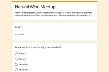 Natural Wine Group NYC